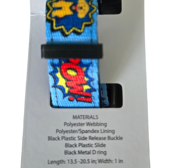 Dog Collar size medium Superhero /Comic Book - Picture 3 of 4